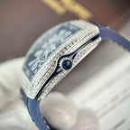 Franck Muller V32 Watch Blue Dial 36mm