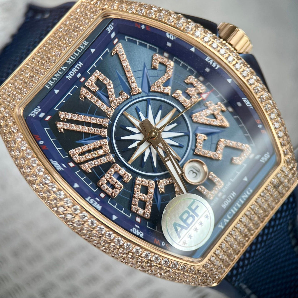 Franck Muller V45 Best Watch Blue Dial 45mm