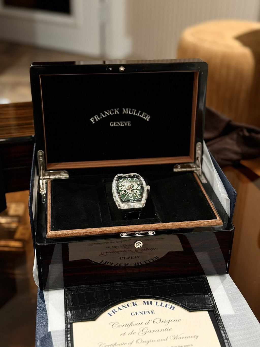 Franck Muller Watches Vanguard Dragon V45 Green 45mm