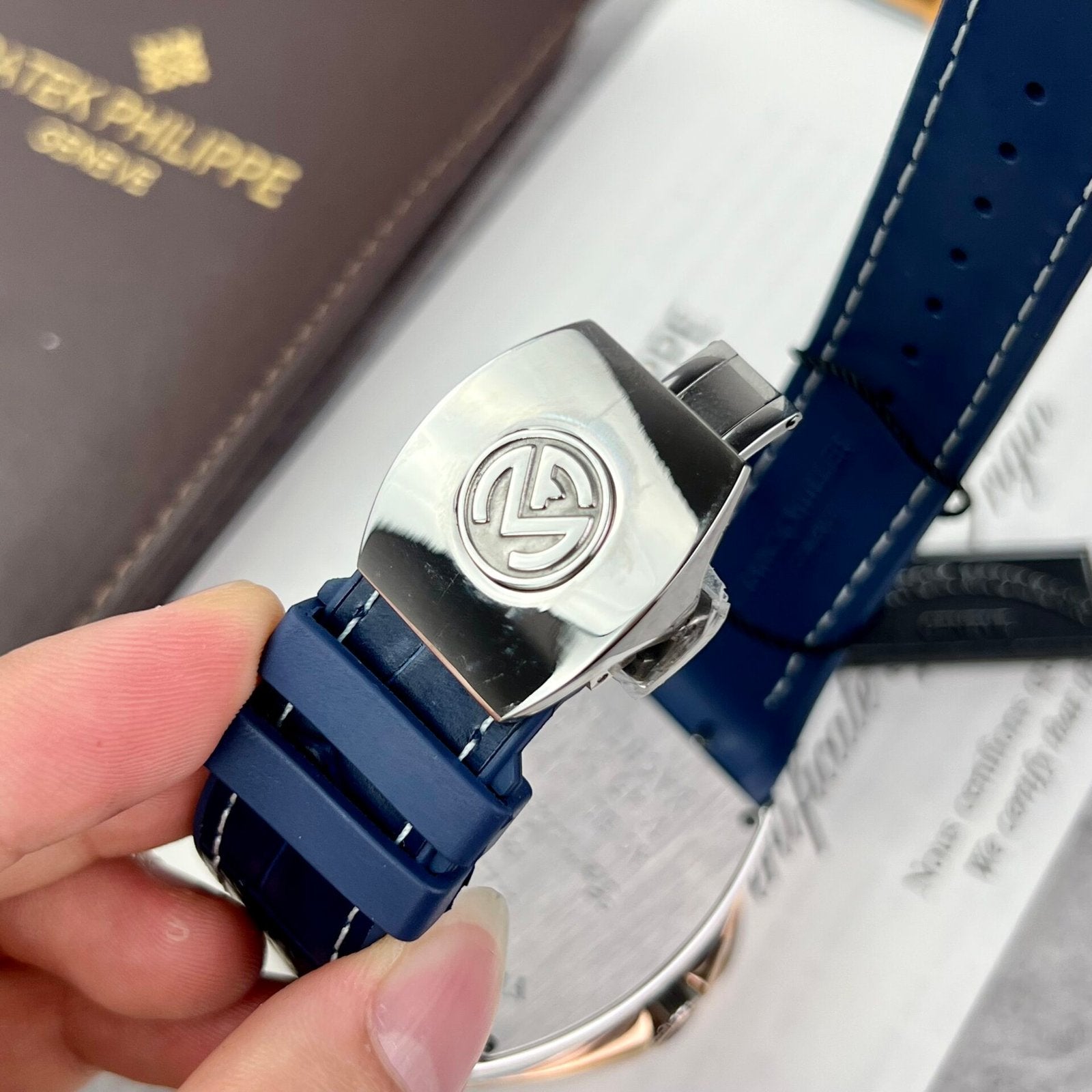 Franck Muller V45 Blue Watch 45mm
