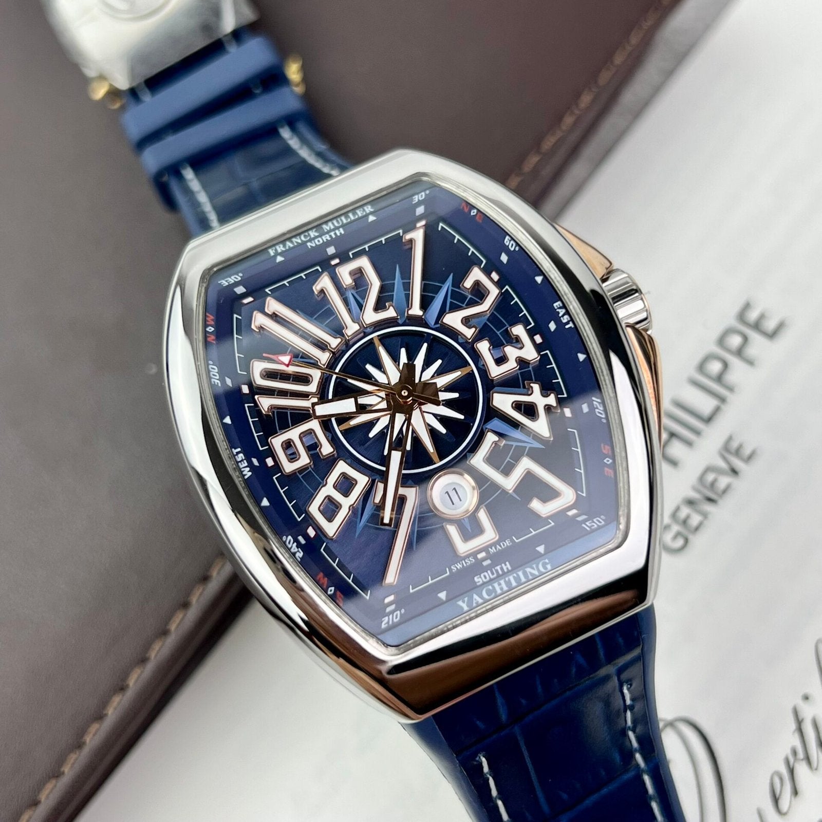 Franck Muller V45 Blue Watch 45mm