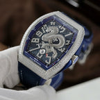 Franck Muller V45 Watch Dragon Dial Blue 45mm