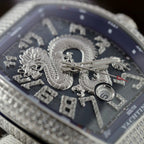 Franck Muller V45 Watch Dragon Dial Blue 45mm