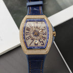 Franck Muller V45 Watch Blue Dial 45mm