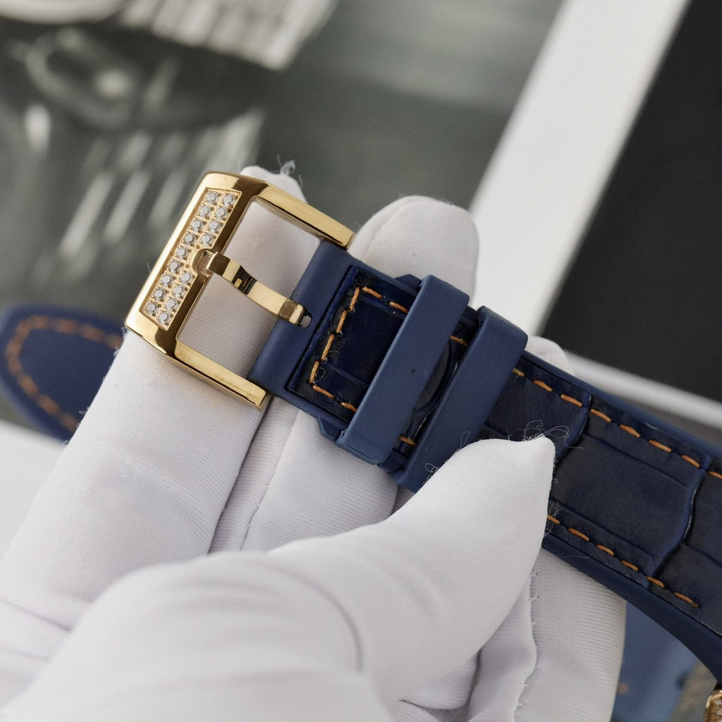 Franck Muller V45 Watch Blue Dial 45mm