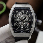 Franck Muller V45 Watch Dragon Dial Black 45mm