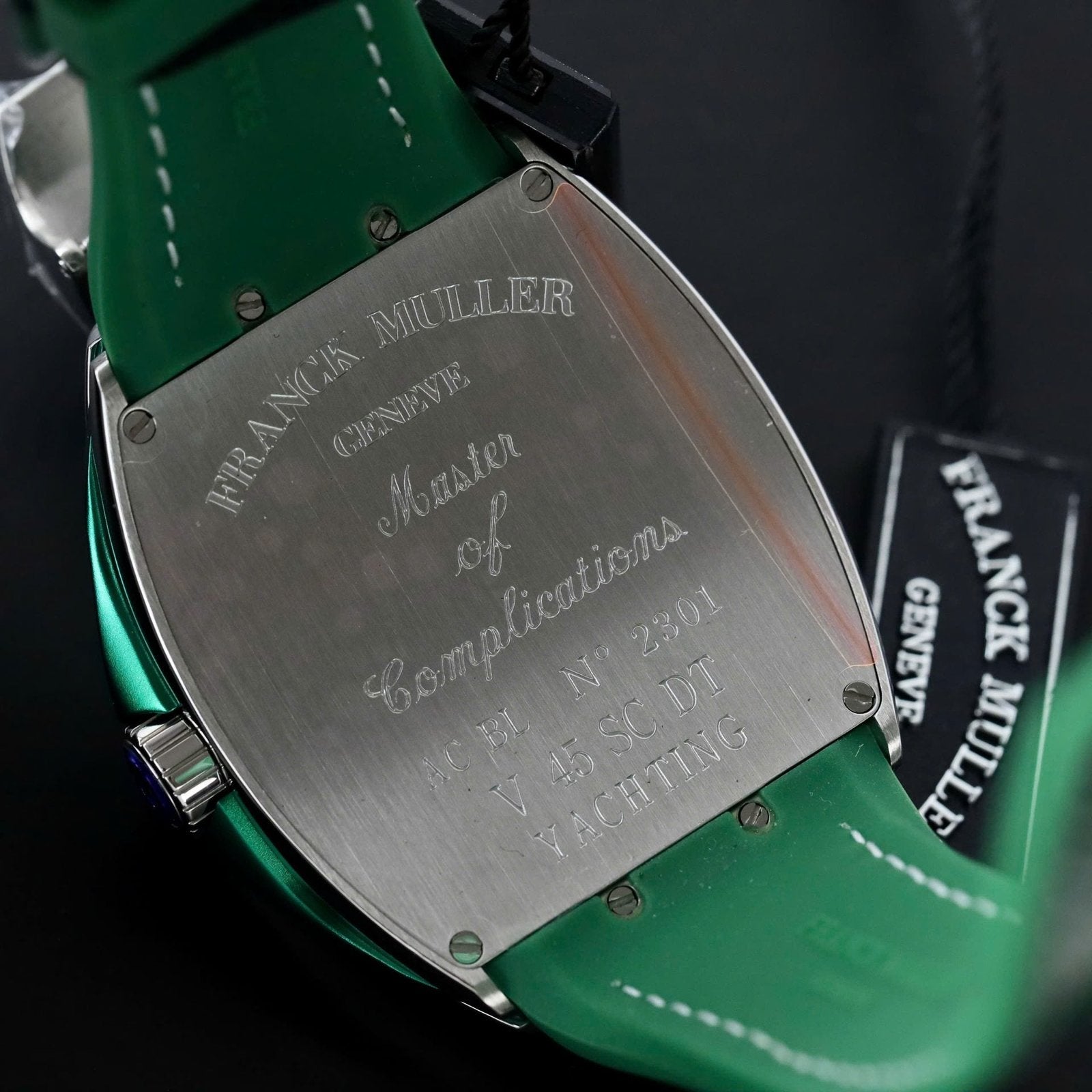 Franck Muller V45 Watch Dial Green 45mm
