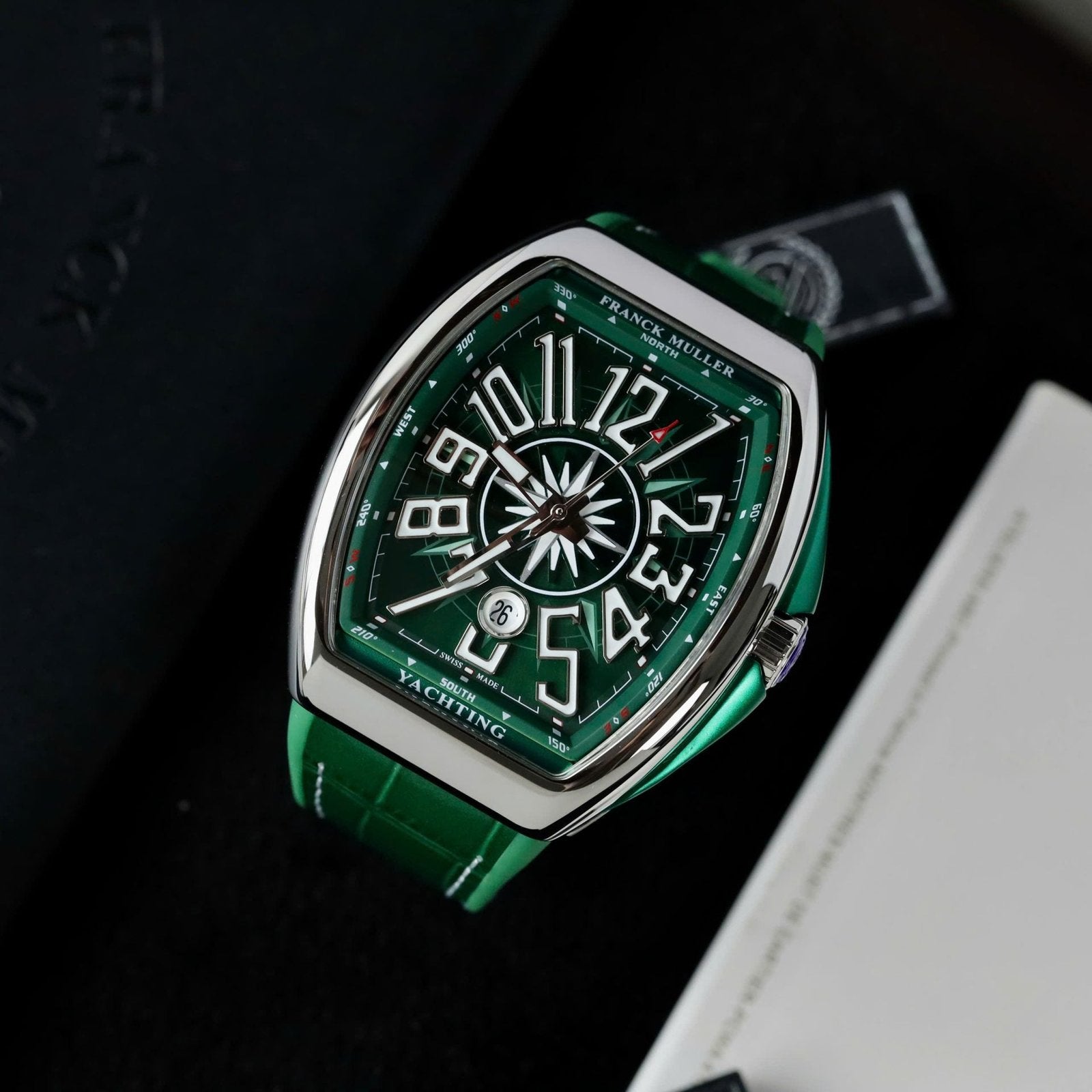 Franck Muller V45 Watch Dial Green 45mm