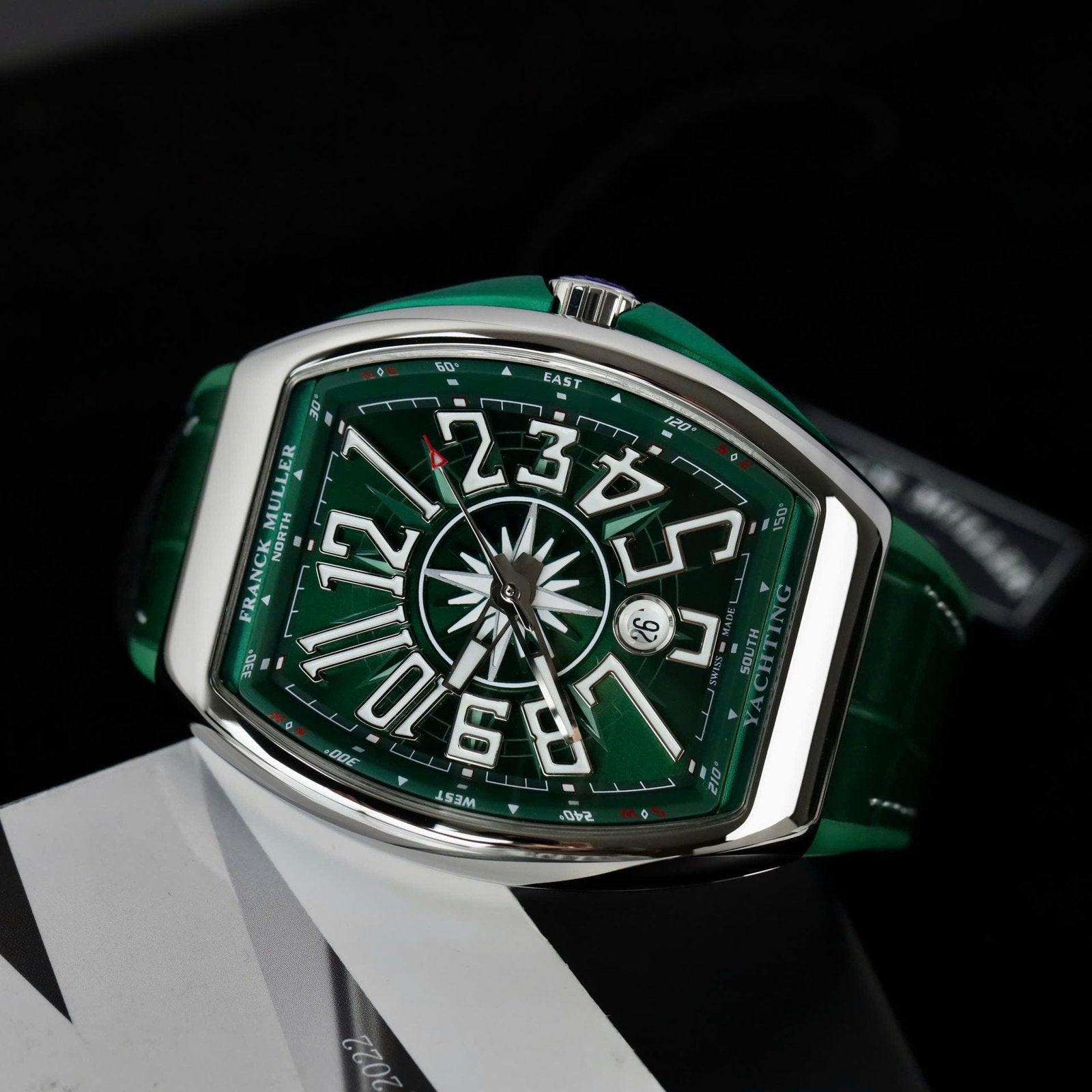 Franck Muller V45 Watch Dial Green 45mm
