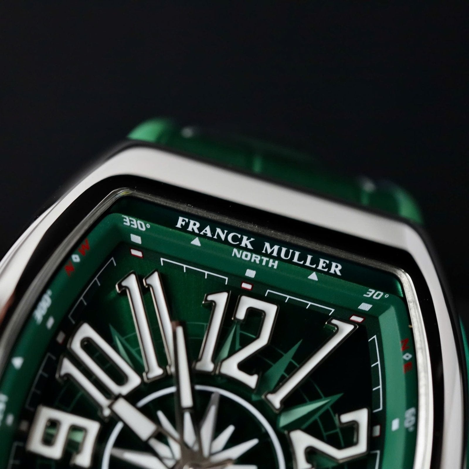 Franck Muller V45 Watch Dial Green 45mm