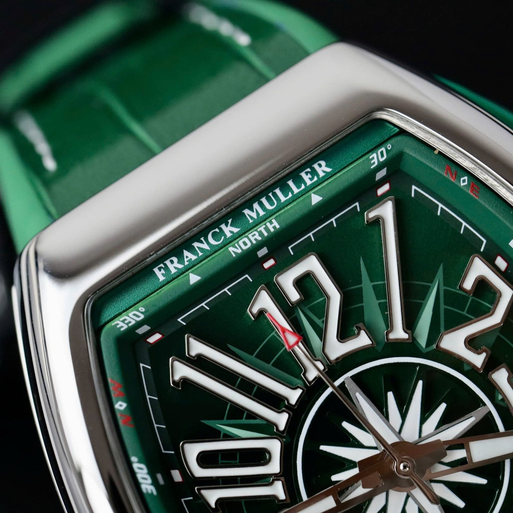 Franck Muller V45 Watch Dial Green 45mm