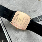 Franck Muller V45 Rose Gold Watch Black Dial 45mm