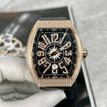 Franck Muller V45 SC DT Watch Black 45mm