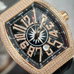 Franck Muller V45 SC DT Watch Black 45mm