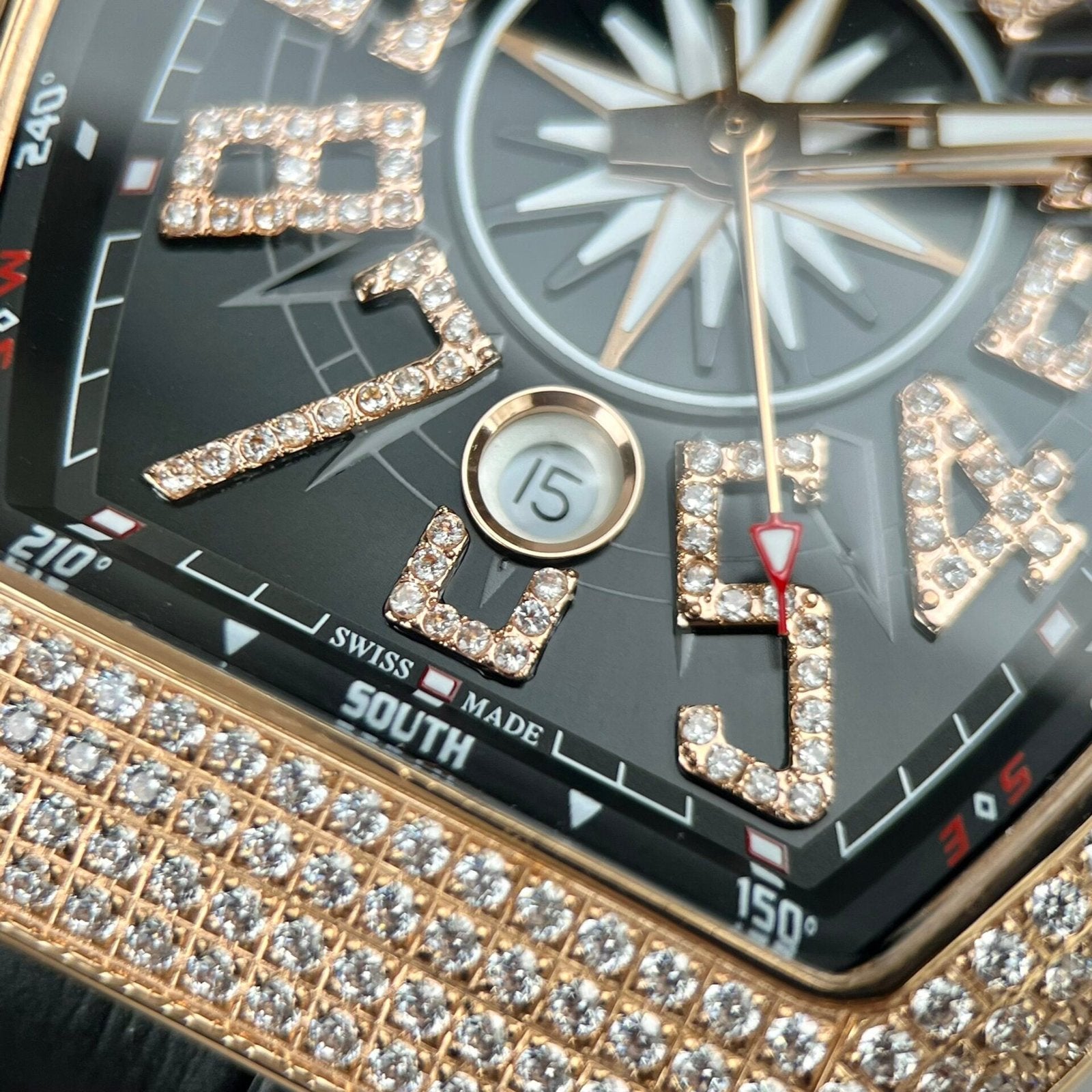 Franck Muller V45 SC DT Watch Black 45mm