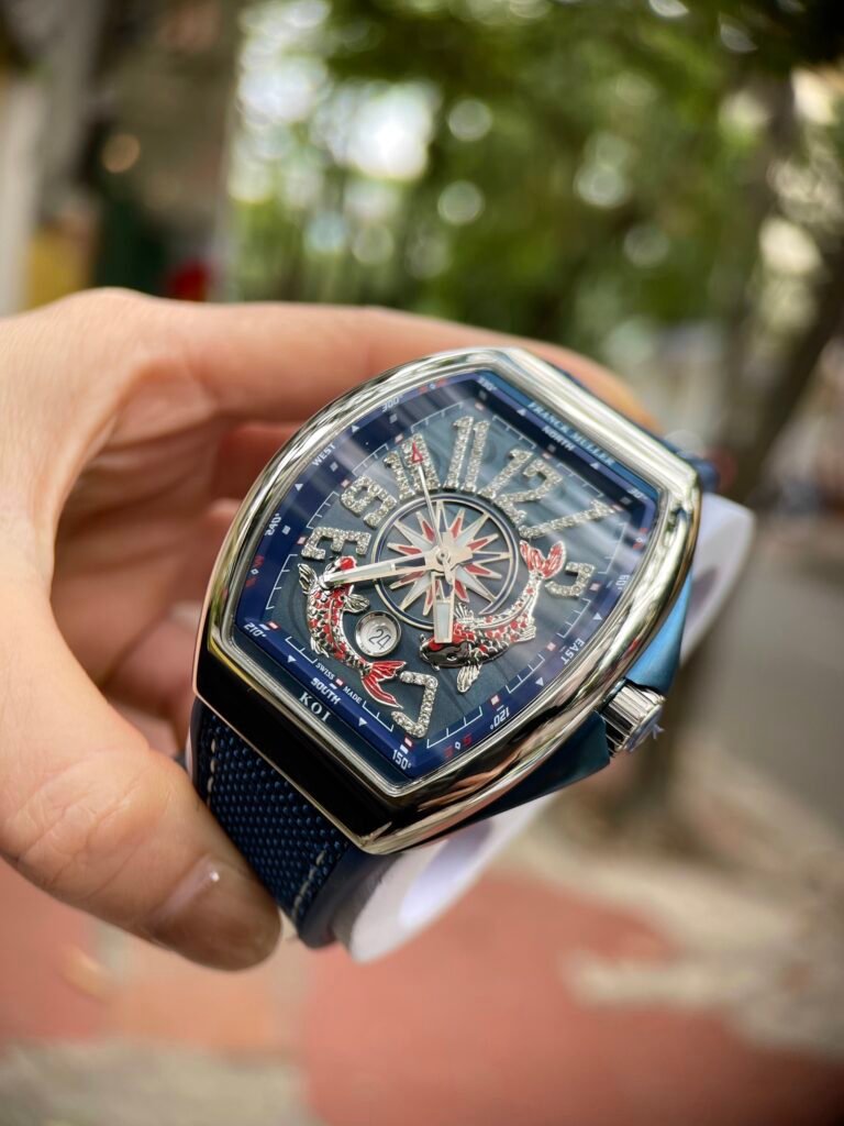 Franck Muller Watches Vanguard V45 Blue Dial 45mm