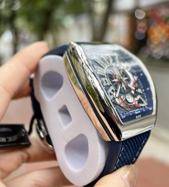 Franck Muller Watches Vanguard V45 Blue Dial 45mm