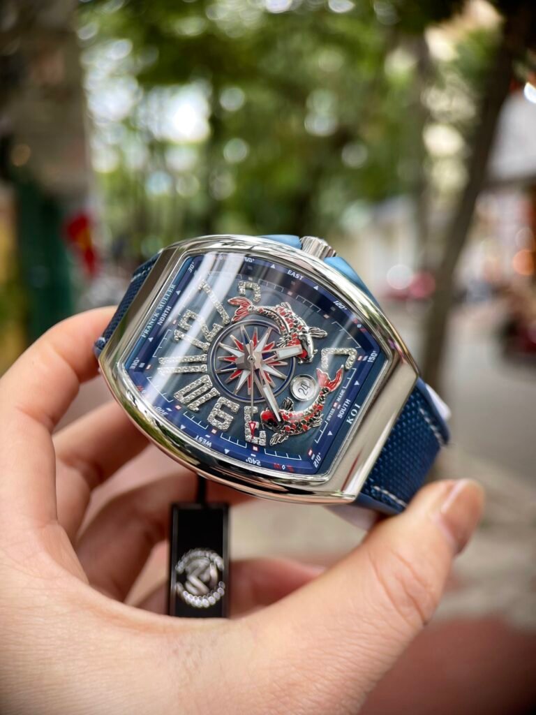 Franck Muller Watches Vanguard V45 Blue Dial 45mm