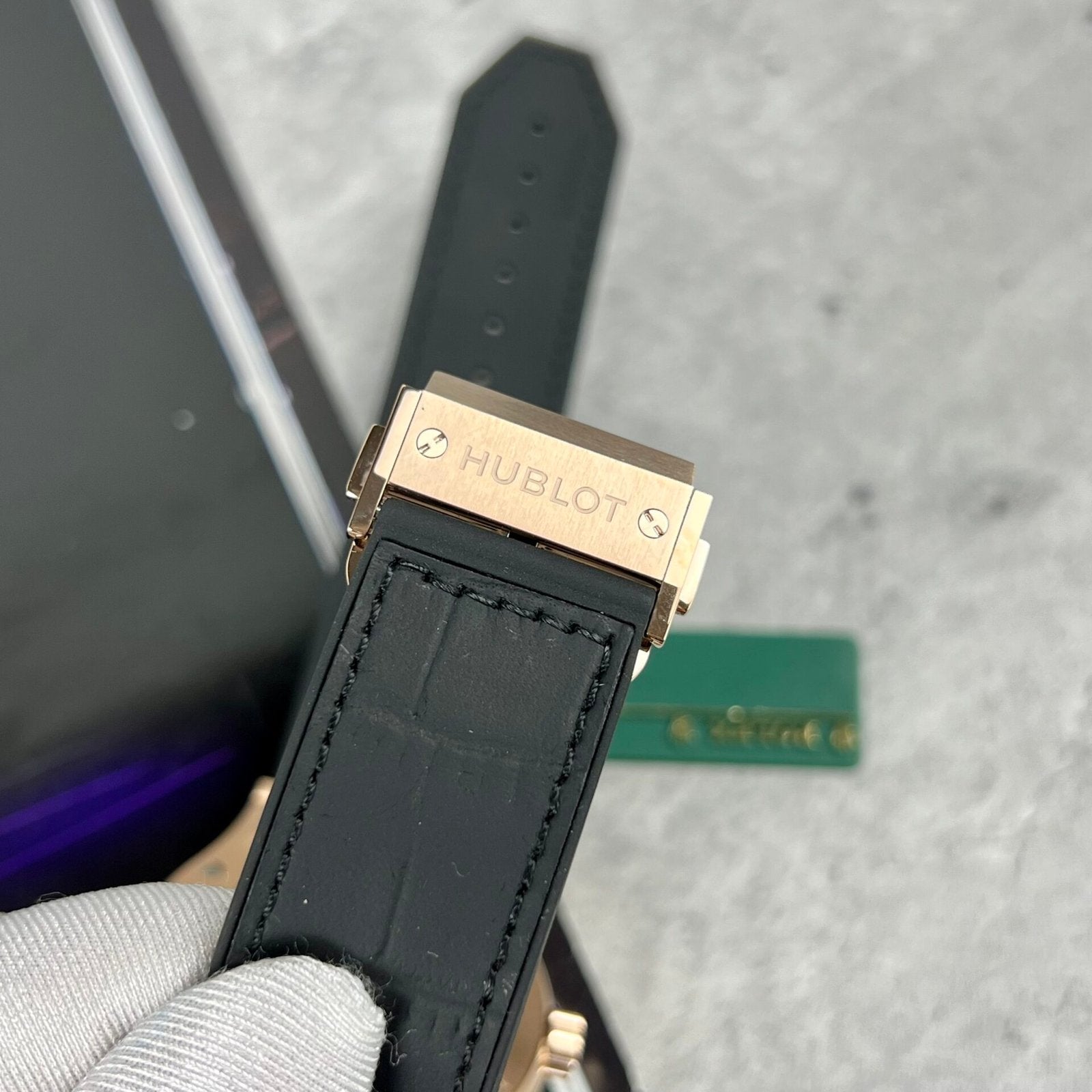 Hublot Aerofusion Moonphase King Gold Watch 42mm