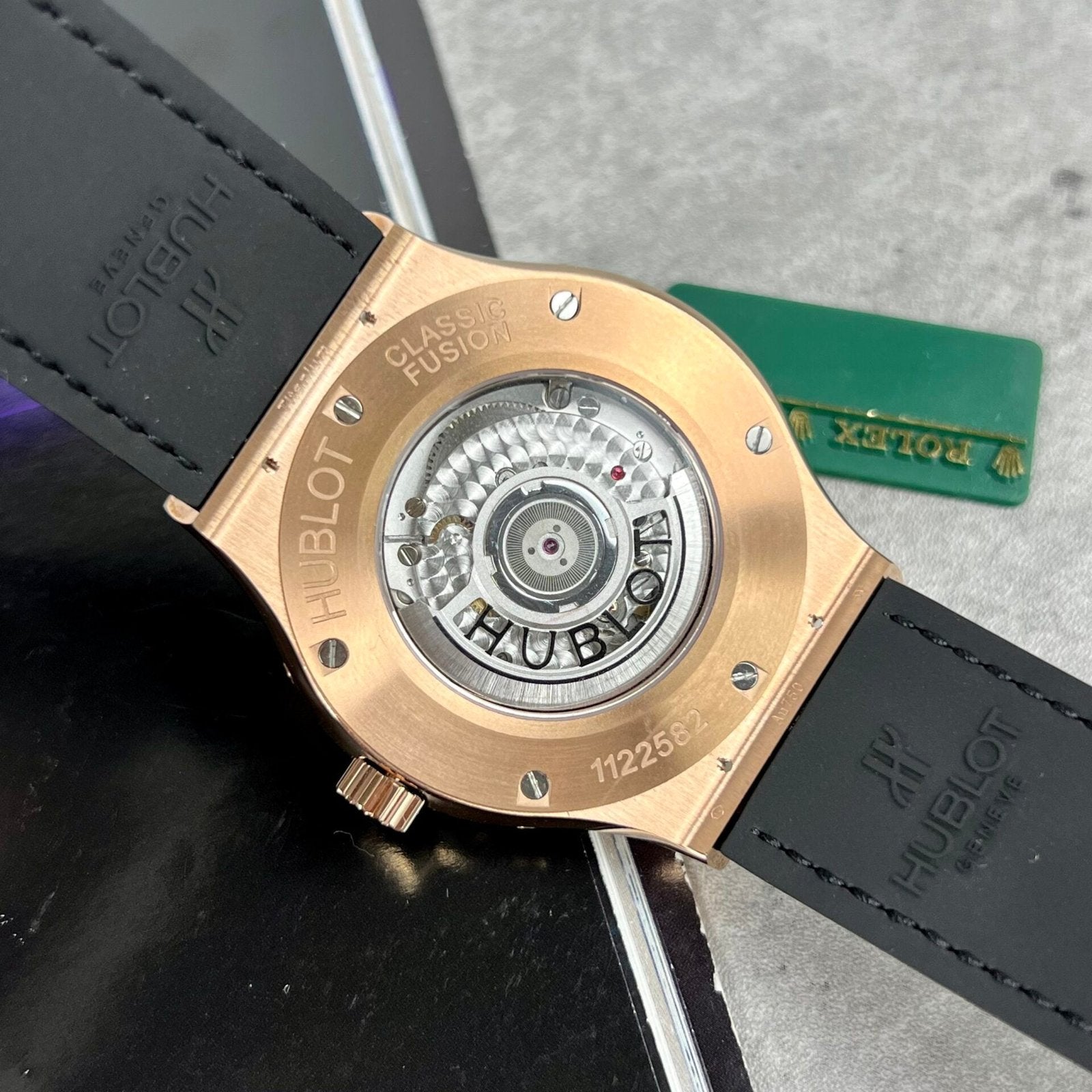 Hublot Aerofusion Moonphase King Gold Watch 42mm