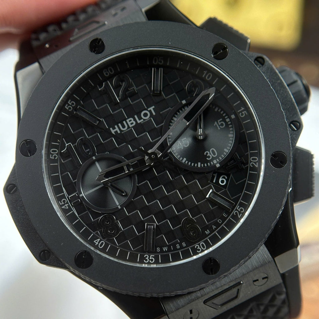 Hublot Big Bang Ceramic All Black Chronograph 43mm