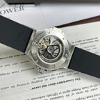 Hublot Watch Big Bang Chronograph With Diamond Bezel 44mm