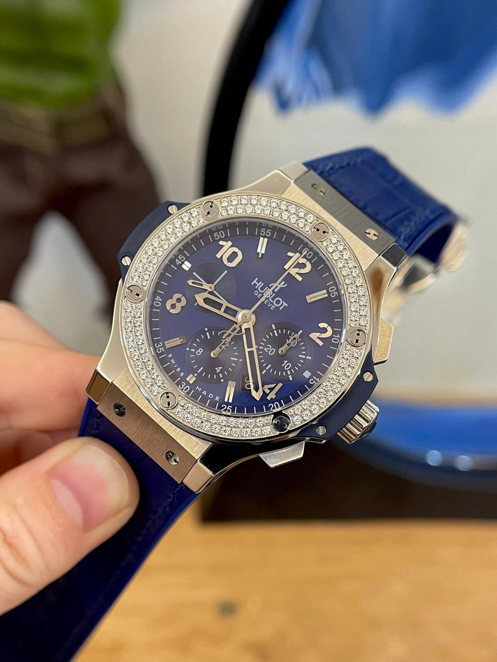 Hublot Watch Big Bang Chronograph Blue 44mm