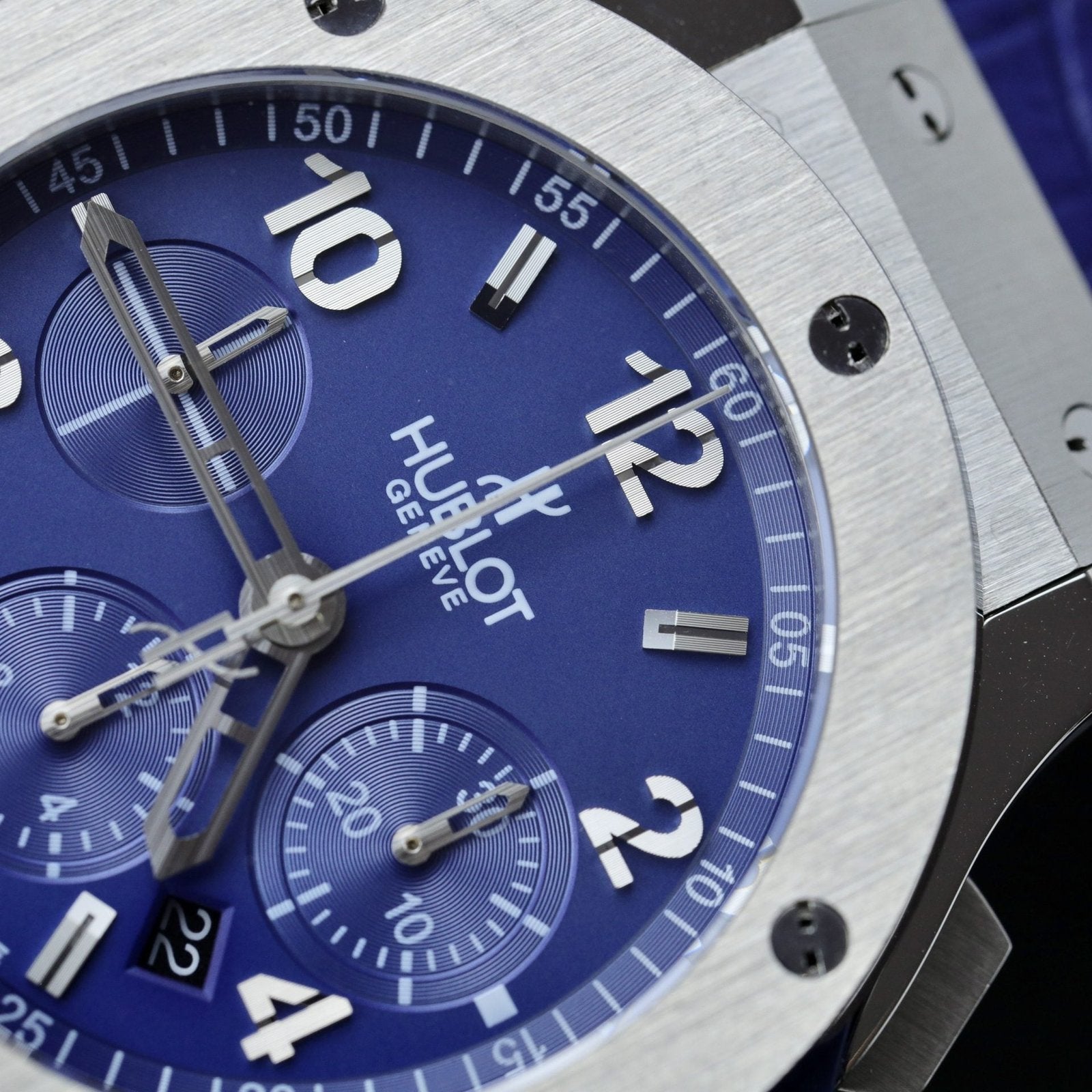 Hublot Watch Big Bang Chronograph Blue Dial 44mm