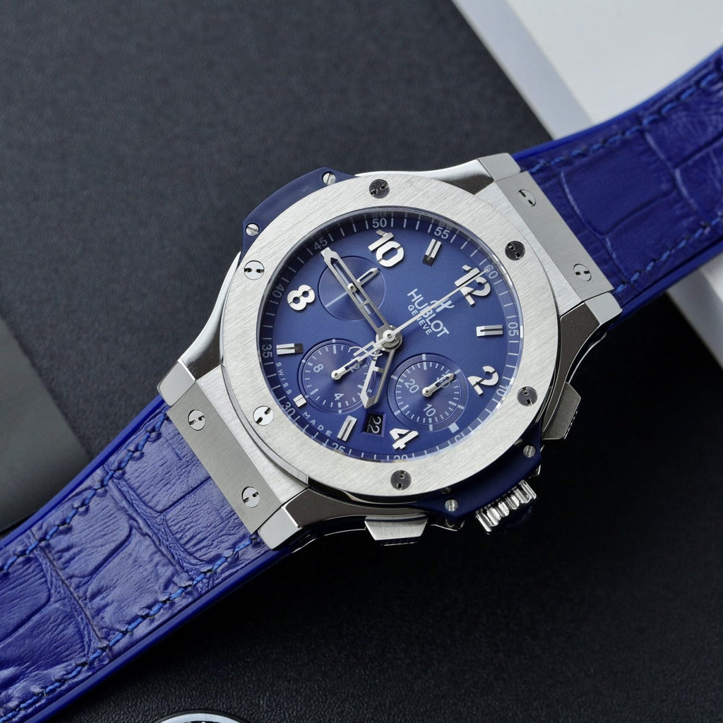 Hublot Watch Big Bang Chronograph Blue Dial 44mm