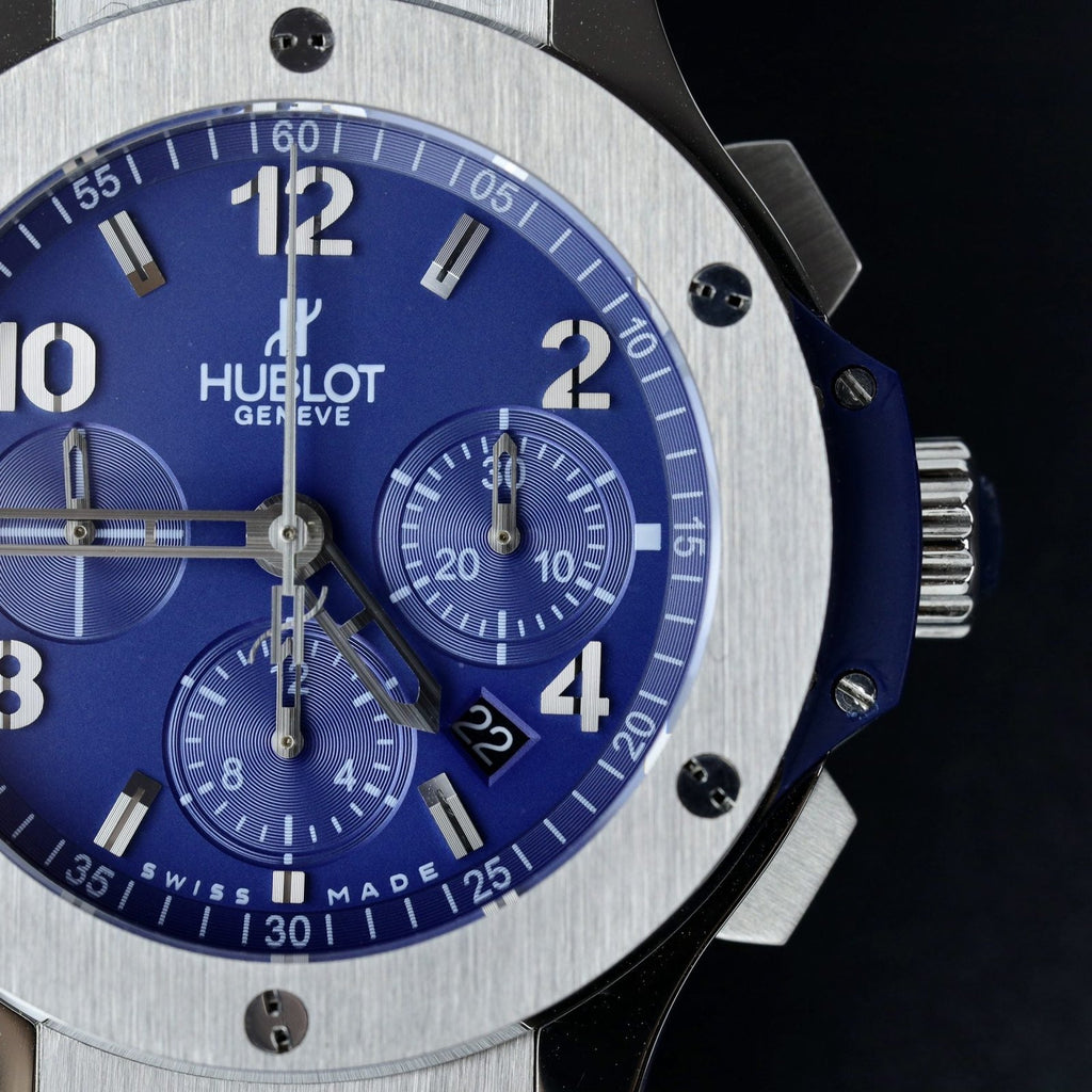 Hublot Watch Big Bang Chronograph Blue Dial 44mm