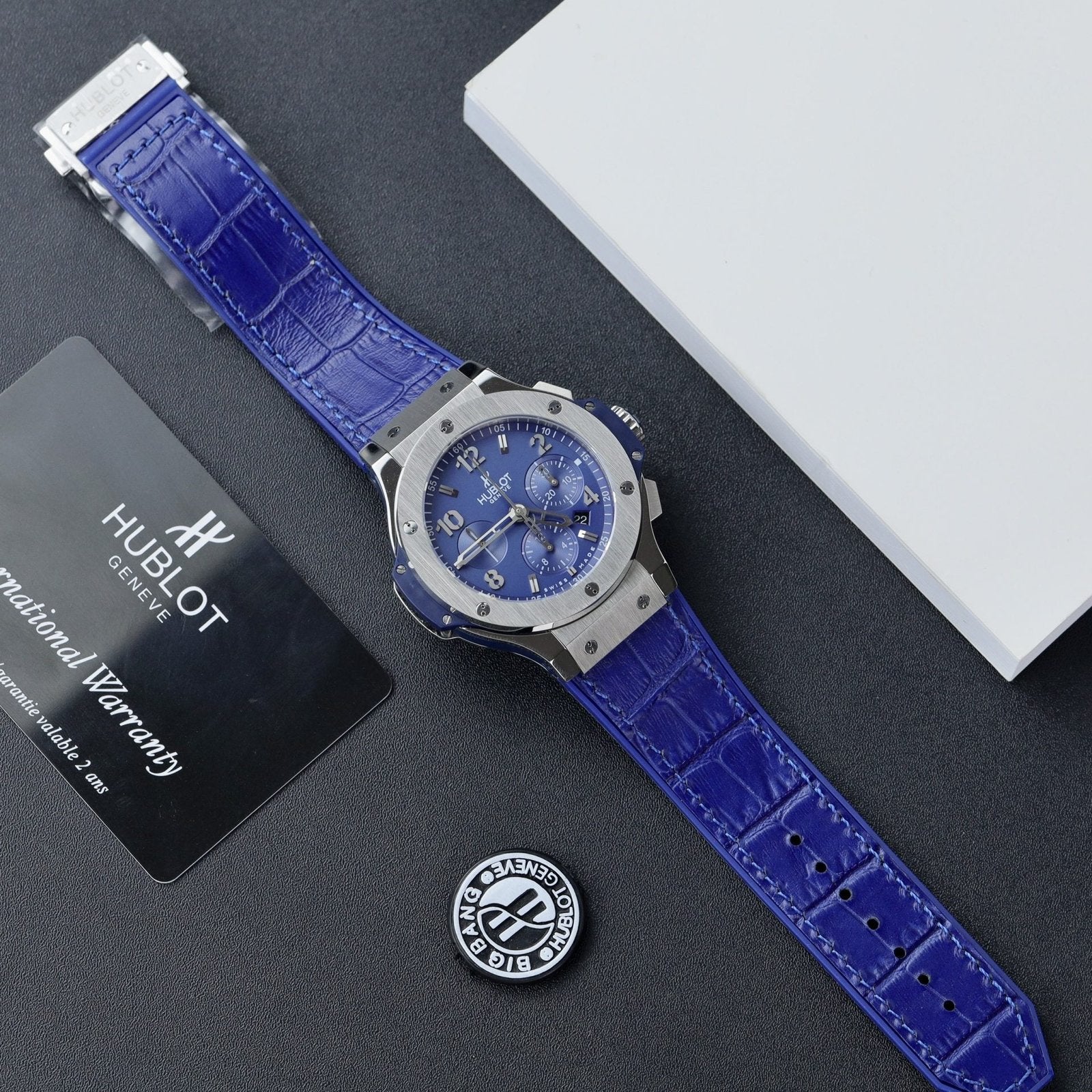Hublot Watch Big Bang Chronograph Blue Dial 44mm