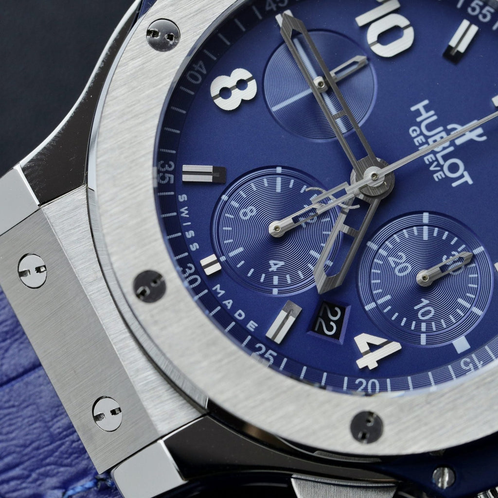 Hublot Watch Big Bang Chronograph Blue Dial 44mm
