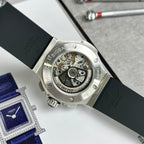 Hublot  Watch Big Bang Geneve Chronograph With Diamonds Bezel 44mm