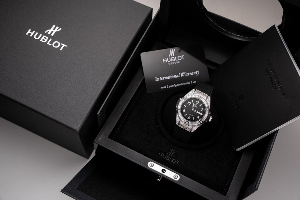 Hublot Watch Big Bang One Click Black Dial Rubber Strap 39mm