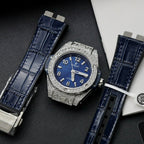 Hublot Watch Big Bang One Click Dial Blue Diamonds Moissanite 39mm