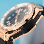 Hublot Watch Big Bang With Diamond Bezel King Gold 39mm