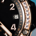 Hublot Watch Big Bang With Diamond Bezel King Gold 39mm