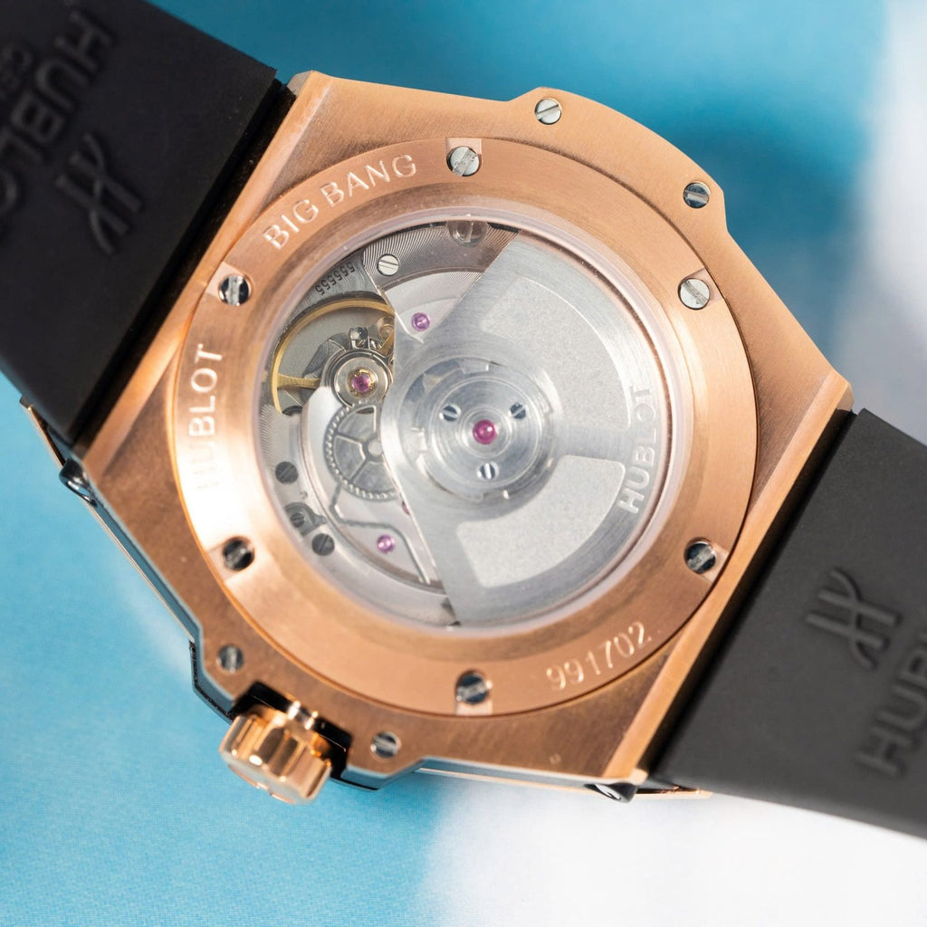 Hublot Watch Big Bang With Diamond Bezel King Gold 39mm