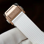 Hublot Big Bang  King Gold  Watch White Rubber Strap 39mm