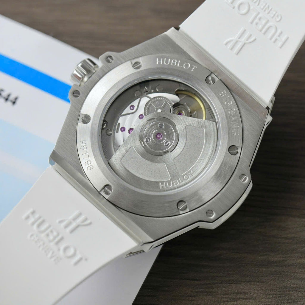 Hublot Big Bang Titanium  Moissanite Diamonds Bezel Watch 39mm