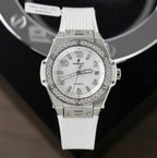 Hublot Big Bang Titanium  Moissanite Diamonds Bezel Watch 39mm