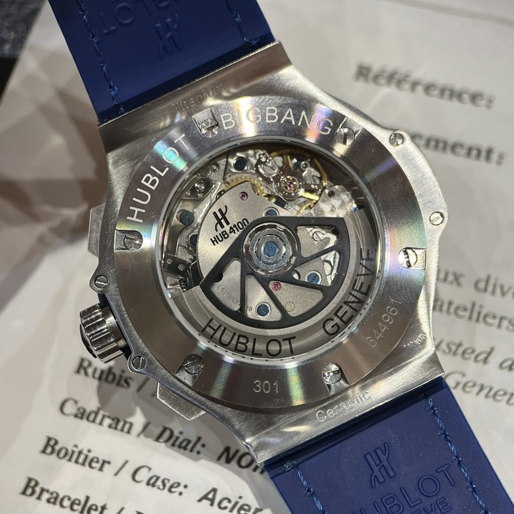 Hublot Watch Big Bang HUB 4100 Blue Dial 44mm