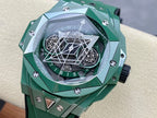 Hublot Big Bang Sang Bleu II  Watch Ceramic Green 44mm