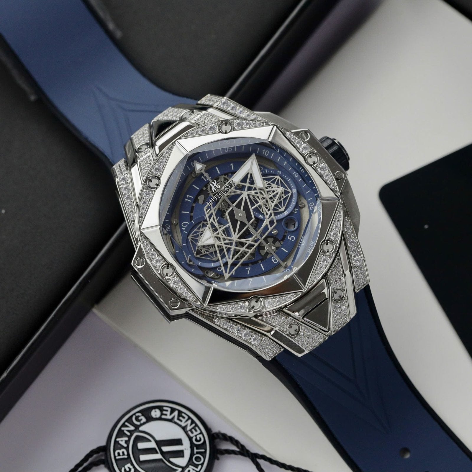 Hublot Big Bang Sang Bleu II Watch Blue 44mm
