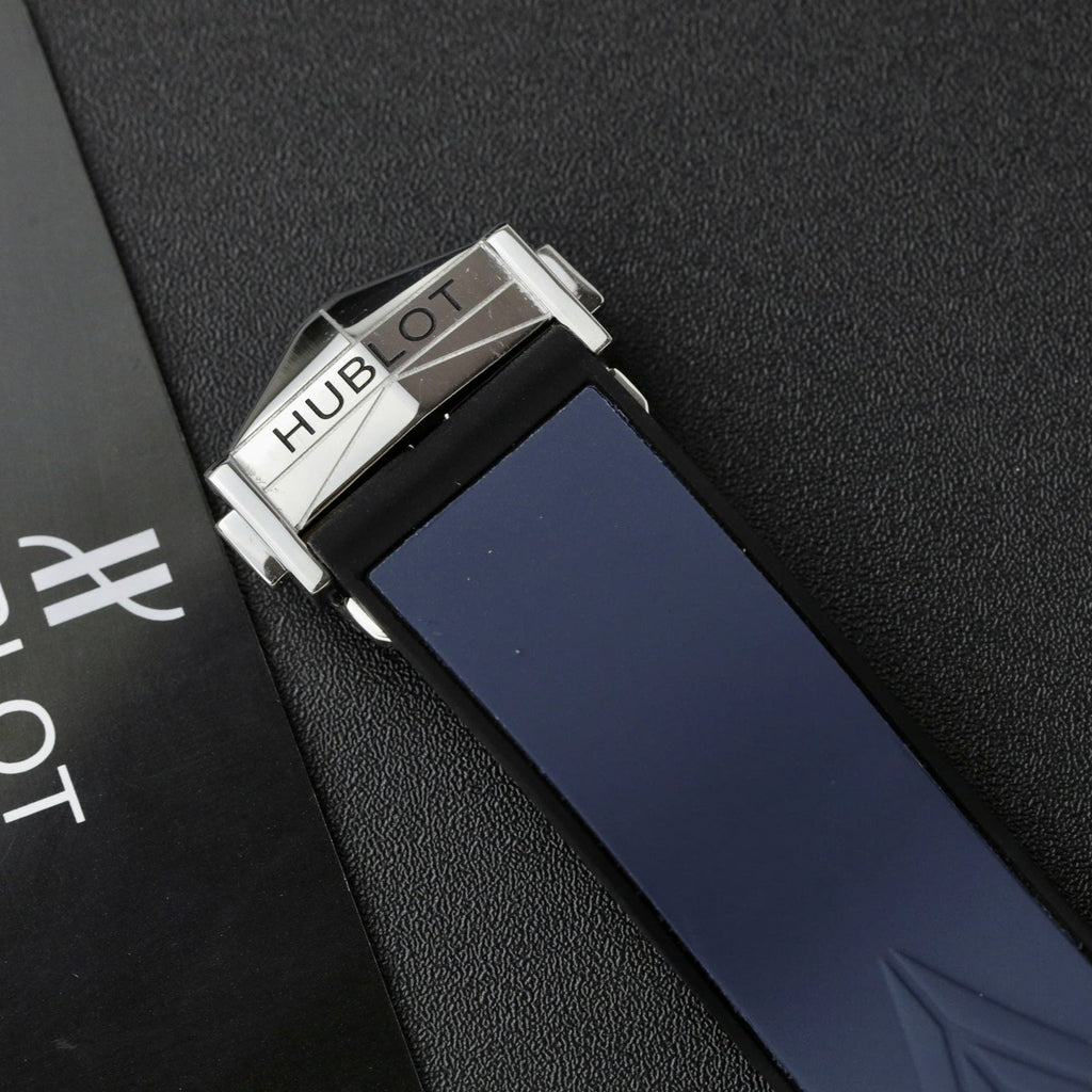 Hublot Big Bang Sang Bleu II Blue Watch Rubber Strap 45mm