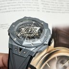 Hublot Watch Big Bang Sang Bleu II Gray Ceramic 45mm