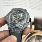 Hublot Watch Big Bang Sang Bleu II Gray Ceramic 45mm