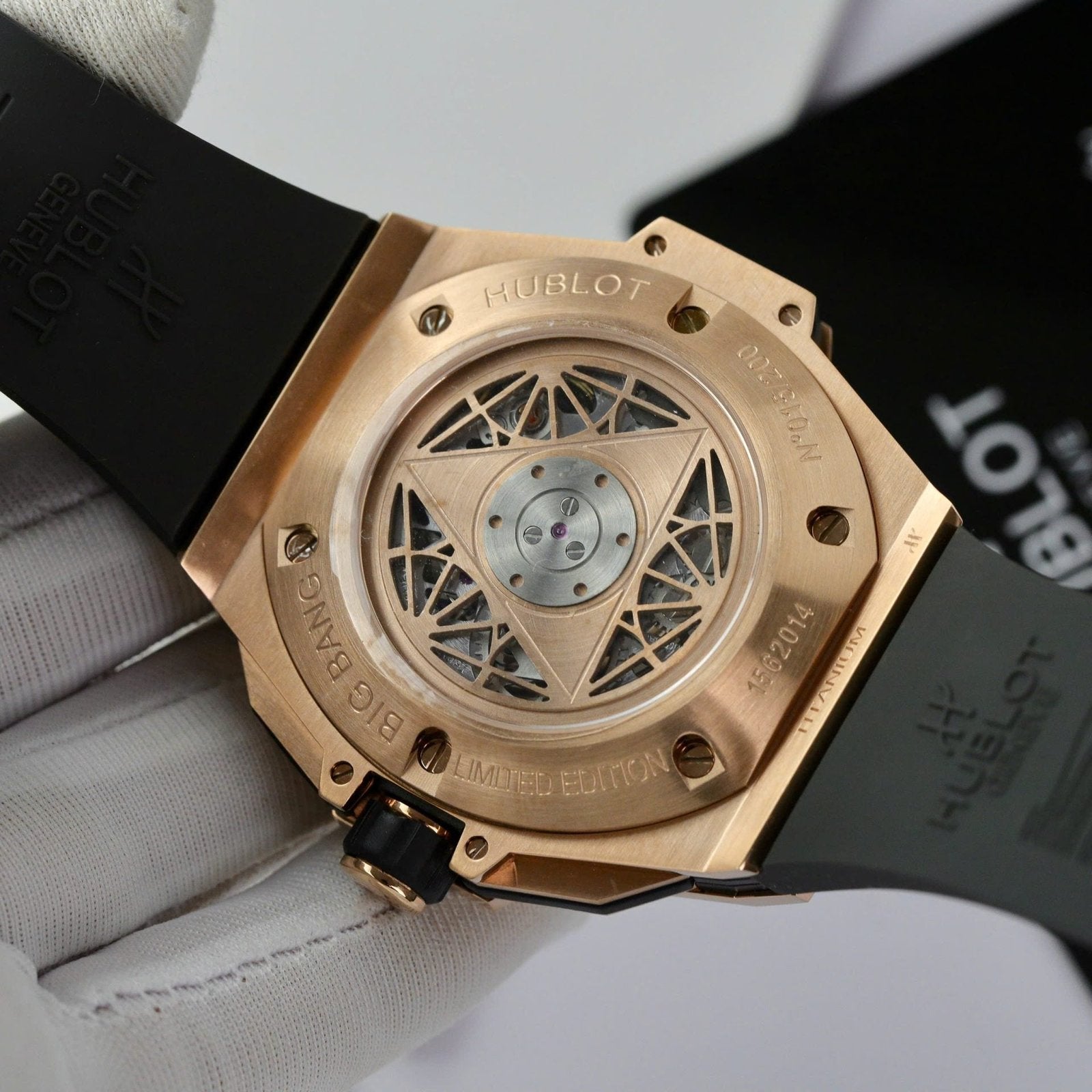Hublot Big Bang Sang Bleu II King Gold  Watch Blue 44mm