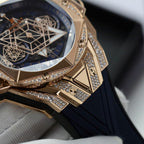 Hublot Big Bang Sang Bleu II King Gold  Watch Blue 44mm