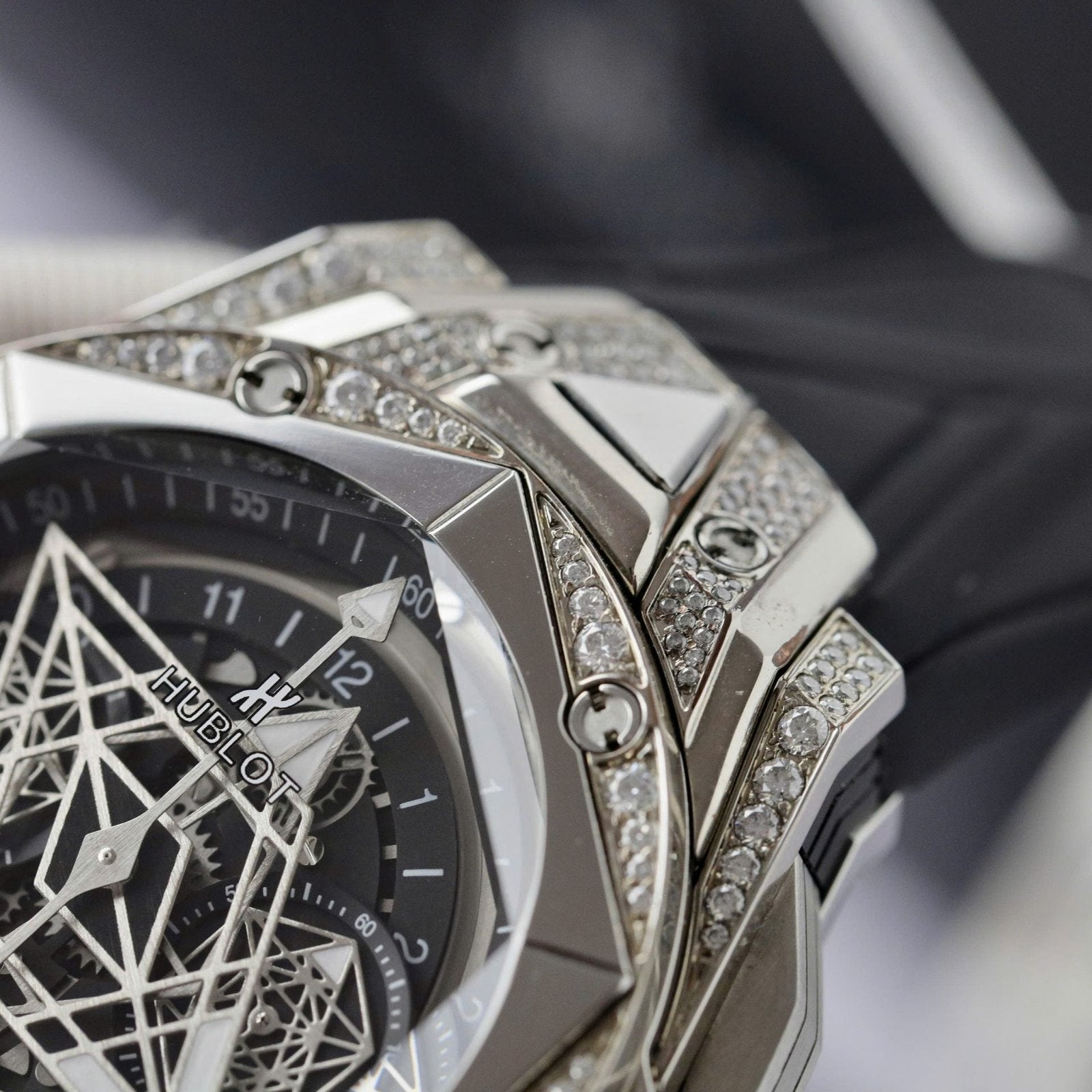 Hublot Big Bang Sang Bleu II Watch Black 44mm